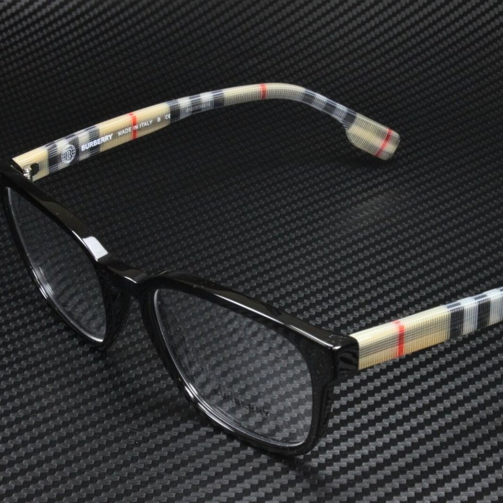 Burberry Men's Black Demo Eyeglasses!